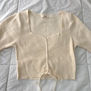 Mi Ami knit crop top